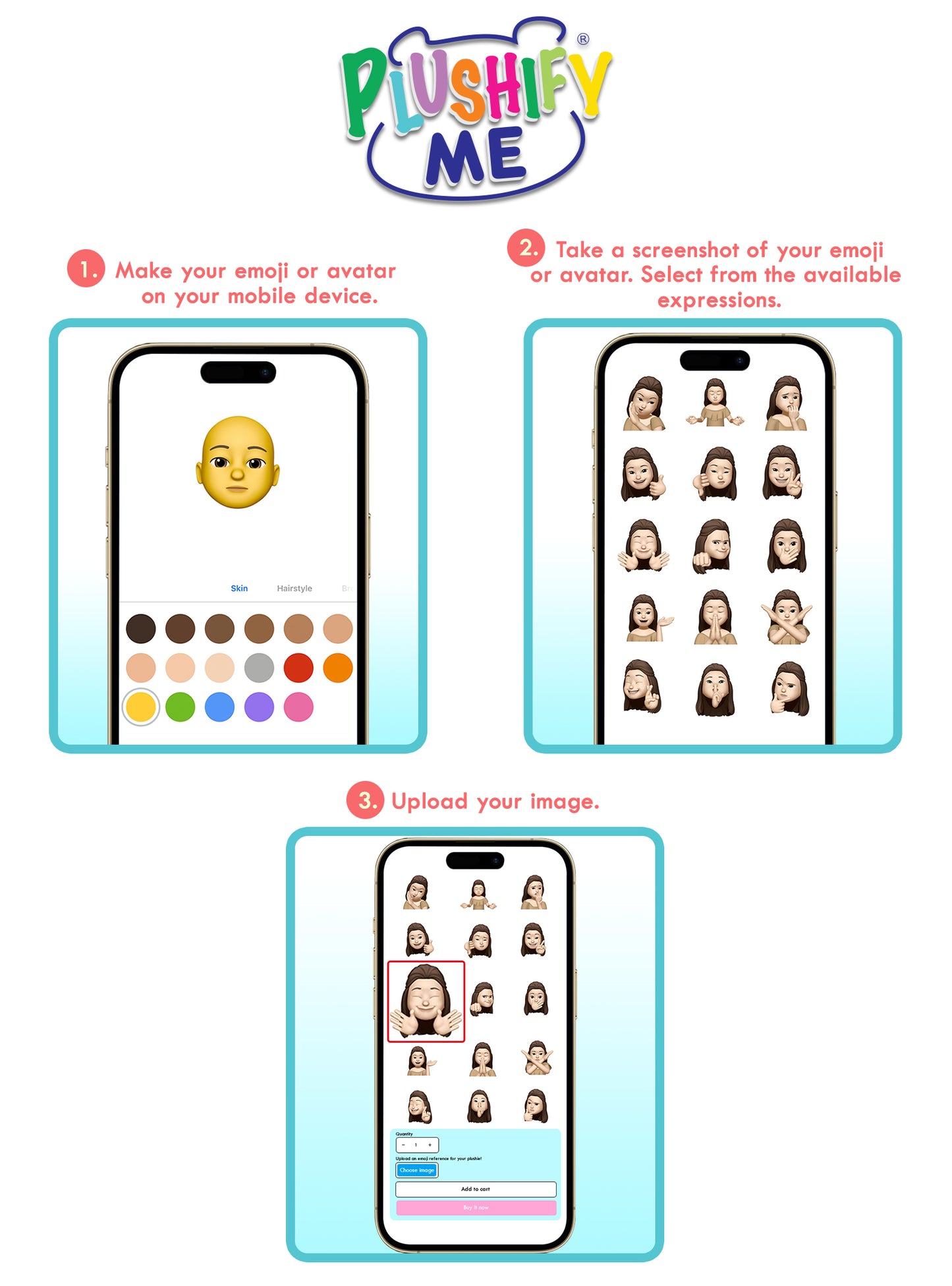 Custom Emoji Plushie